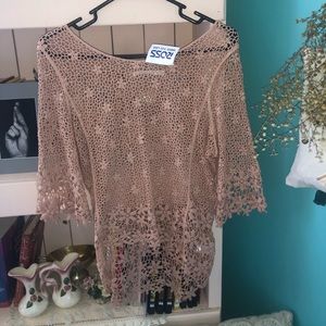 Brand new, never worn pink blouse.